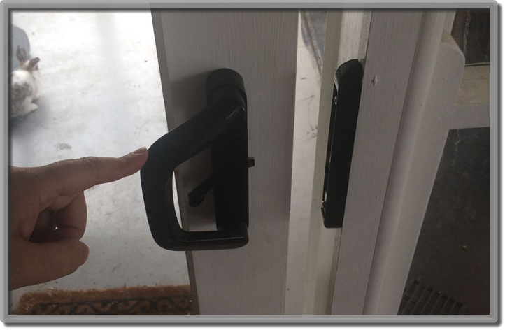 how to repair sliding door